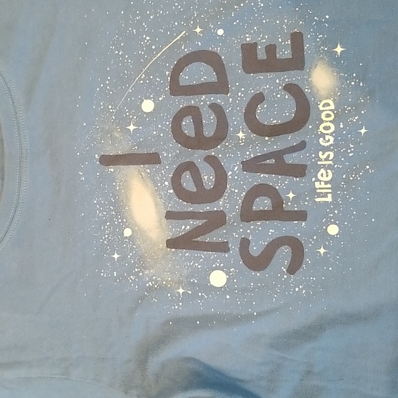 Life is Good I need space kids sz XL Jersey - Picture 2 of 5